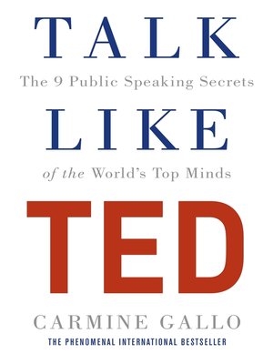 cover image of Talk Like TED